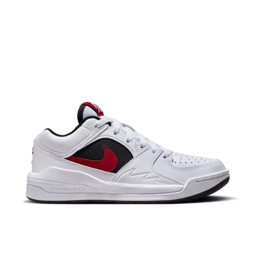 Air Jordan Stadium 90 White Black Gym Red GS 
