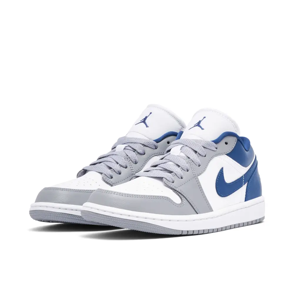 Air Jordan 1 Low Stealth French Blue Womens 