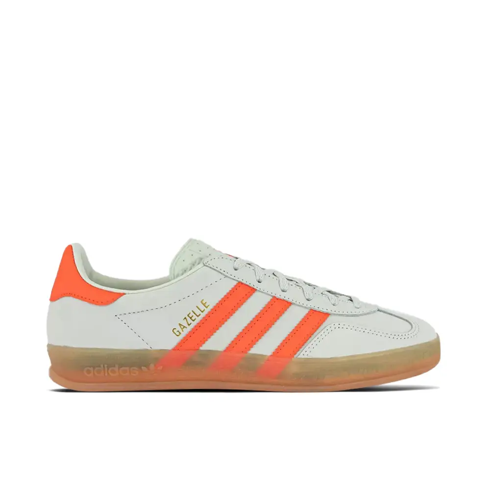 Adidas Gazelle Indoor Linen Green Solar Orange D22B987