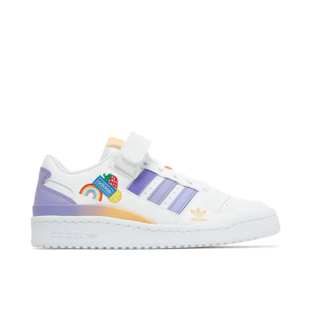 Adidas Forum Low White Light Purple GS 1AD3