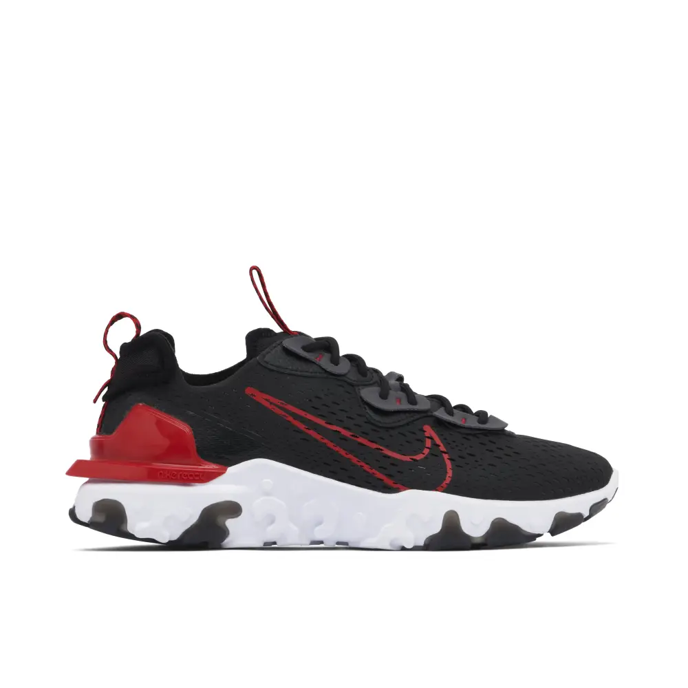 Nike React Vision Black University Red 