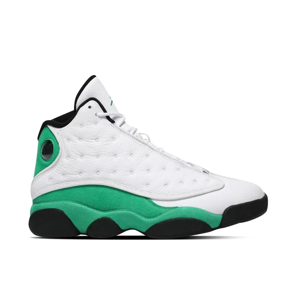 Air Jordan 13 Retro White Lucky Green 
