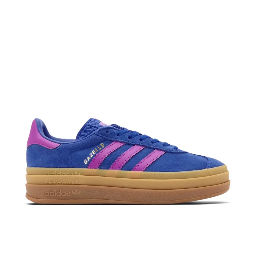 Adidas Gazelle Bold Bold Blue Lucid Pink Womens 