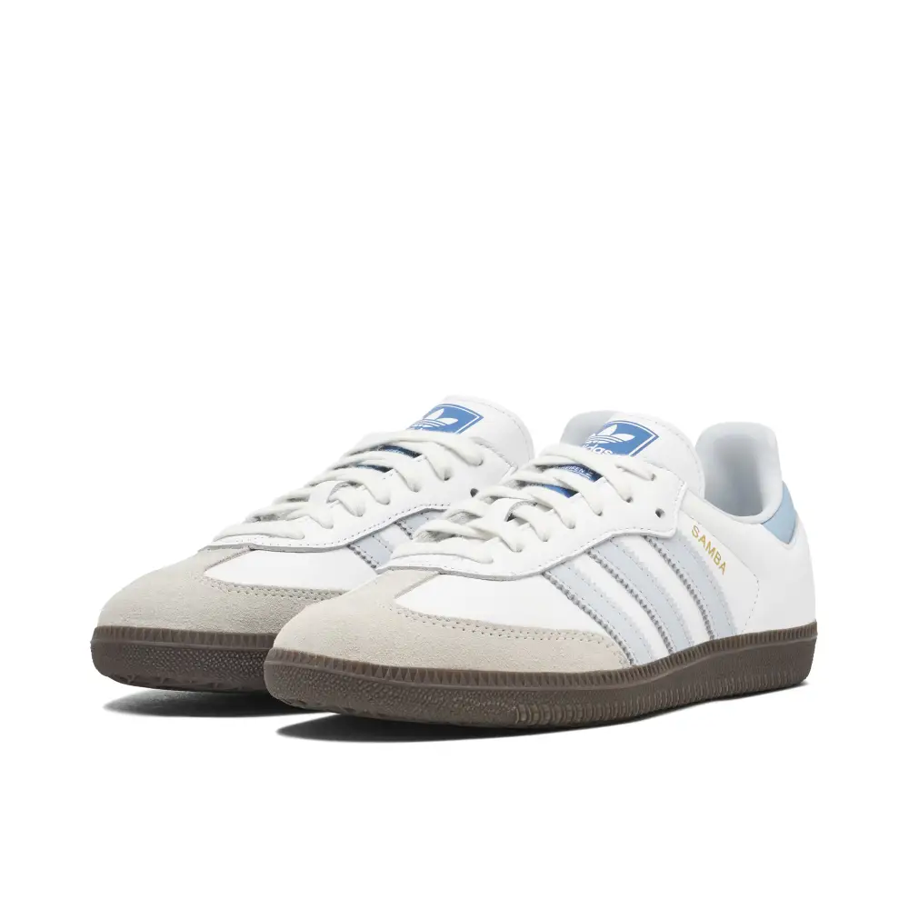 adidas Samba OG Core White Halo Blue 