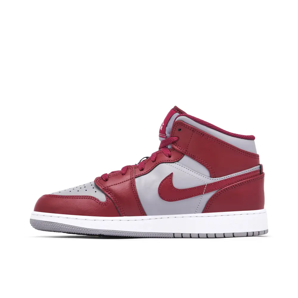 Air Jordan 1 Mid Team Red GS 