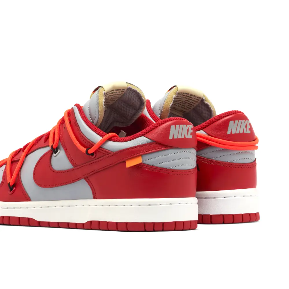 Off-White x Nike SB Dunk Low Red 