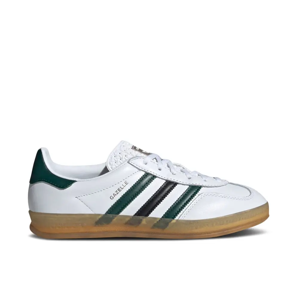 Adidas Gazelle Indoor Cloud White Collegiate Green Womens 