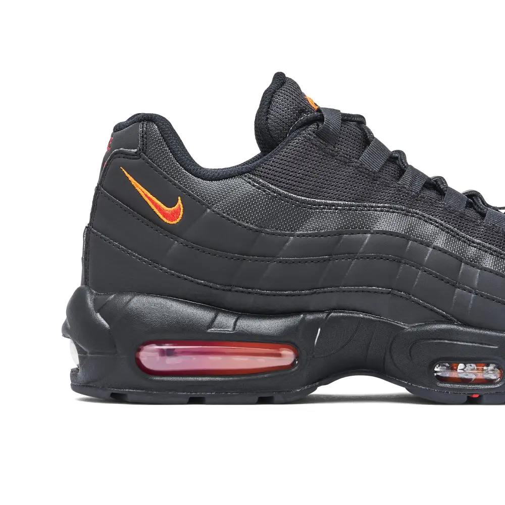 Nike Air Max 95 Black Fiery Orange 