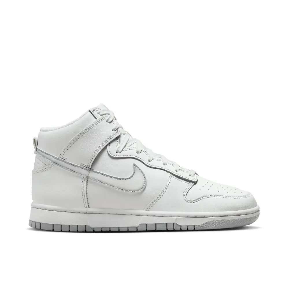 Nike Dunk High Airbrush Swoosh White Wolf Grey 3D08D4212