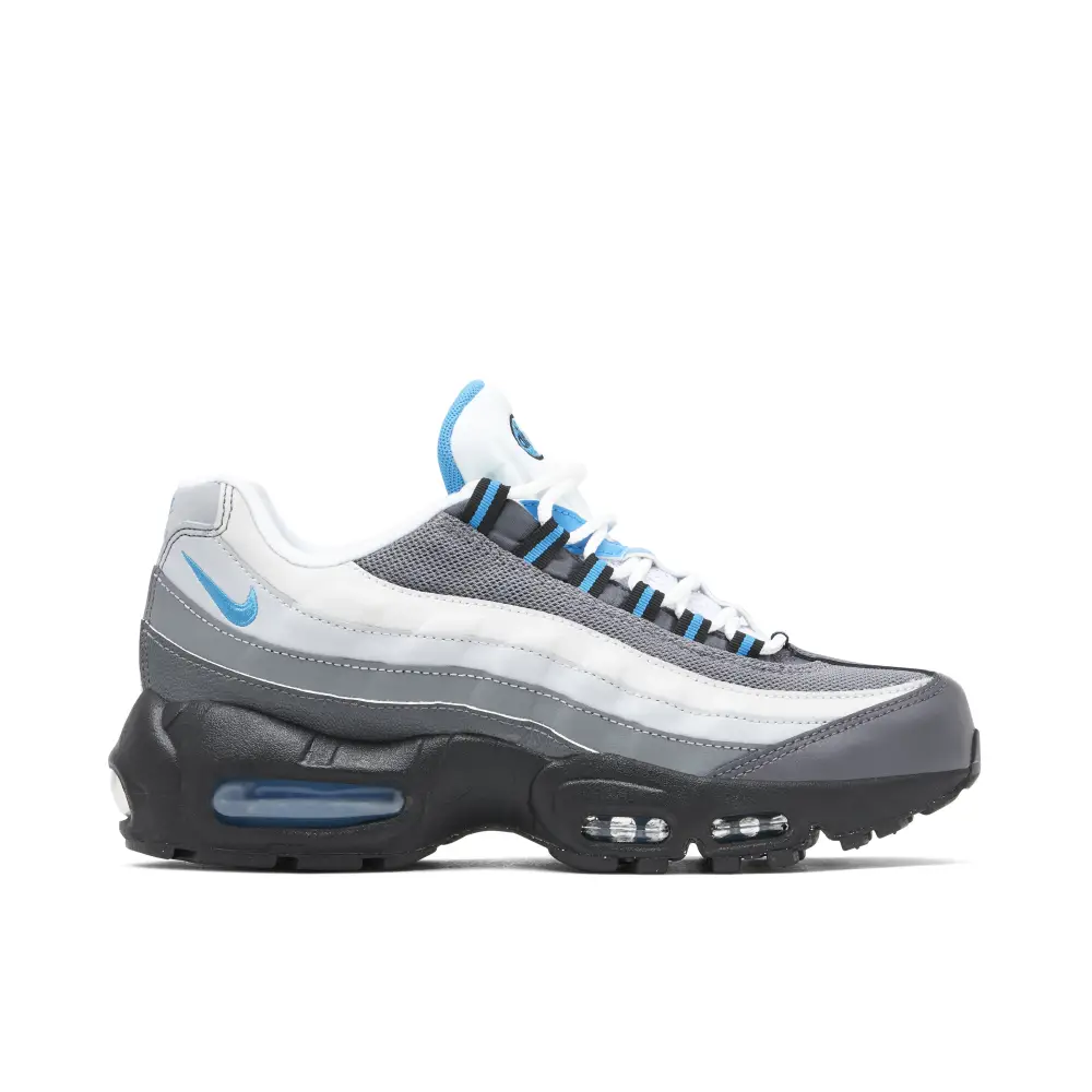 Nike Air Max 95 Recraft Grey Laser Blue GS 