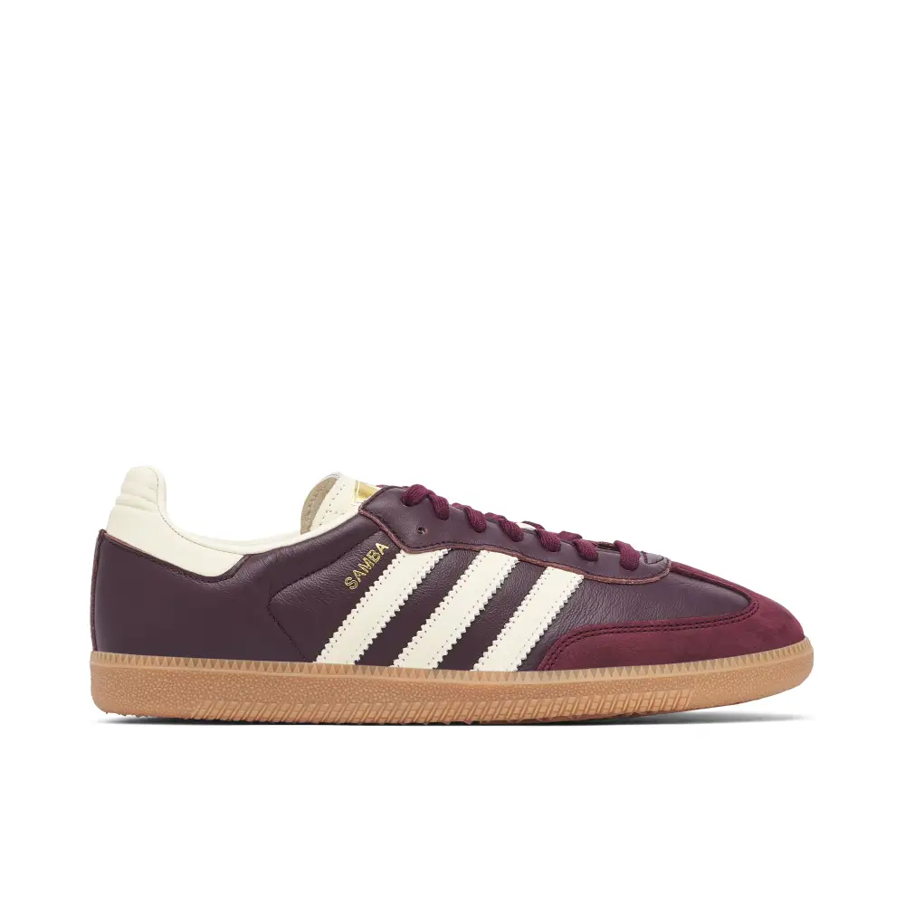adidas Samba OG Maroon Cream Womens 2E0643822