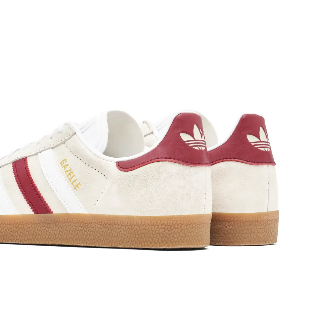 Adidas Gazelle Aluminium Burgundy 