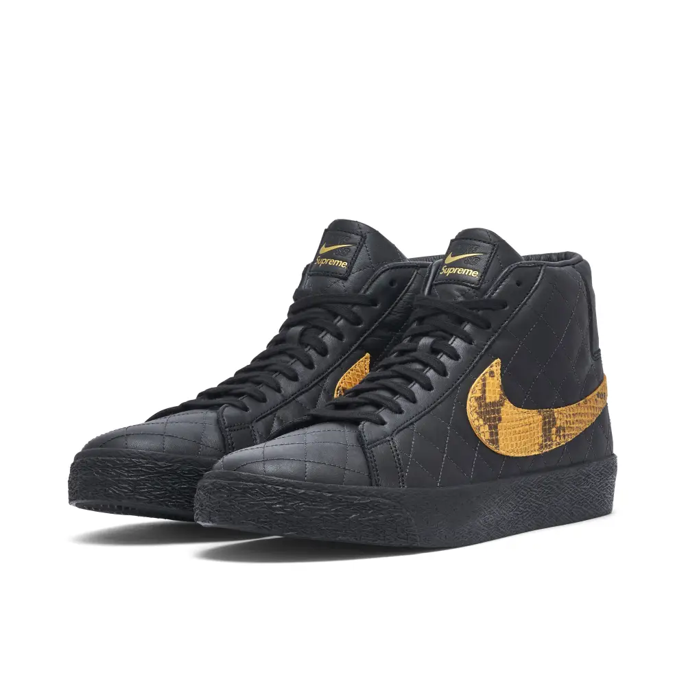 Nike SB Blazer Mid x Supreme Black 