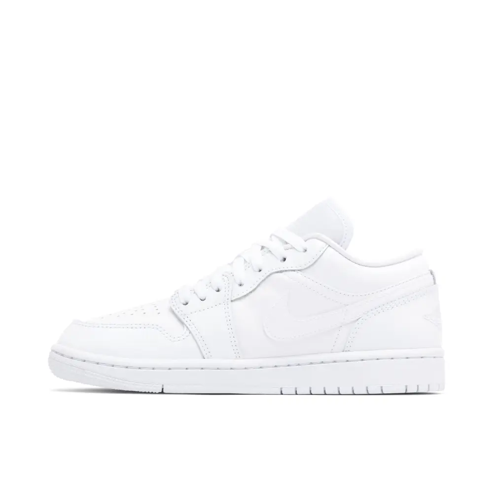 Air Jordan 1 Low Triple White Womens 