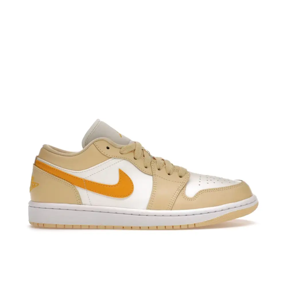 Air Jordan 1 Low Sail Yellow Ochre Womens 6F756174