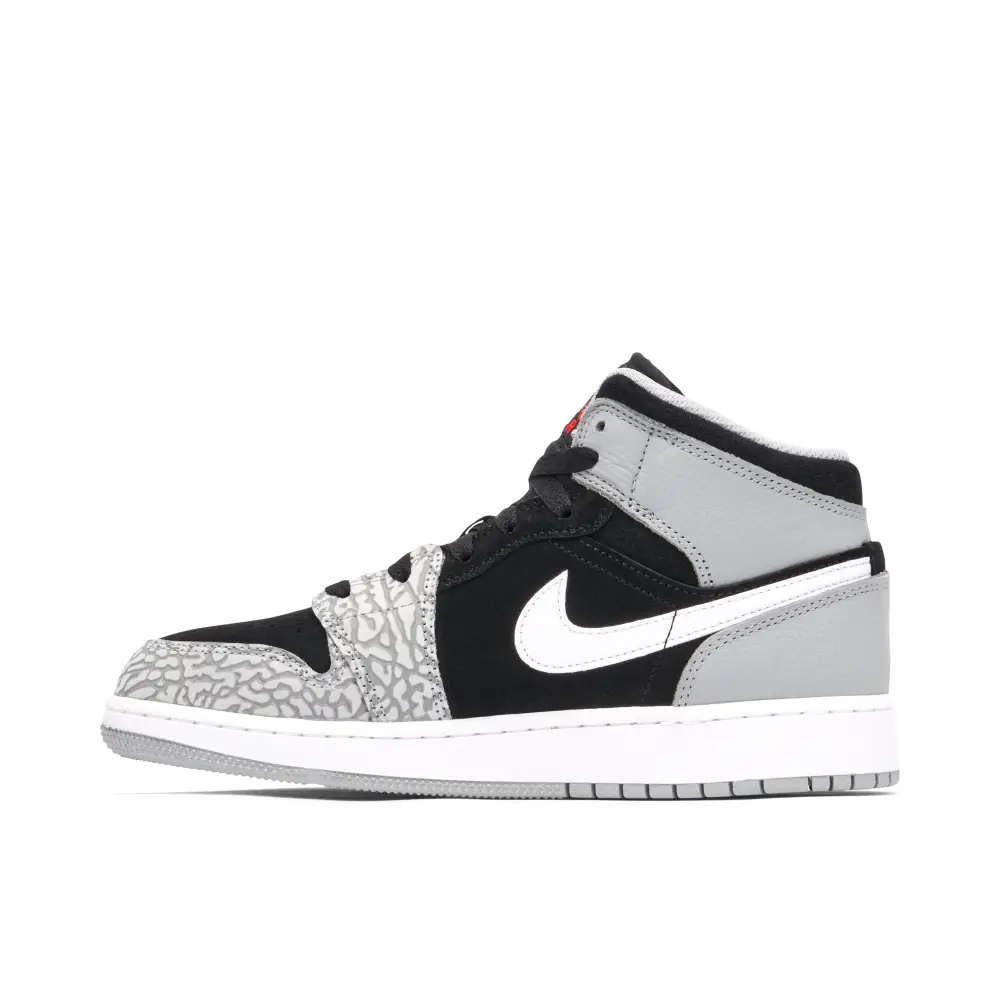 Air Jordan 1 Mid SE Elephant Toe GS 