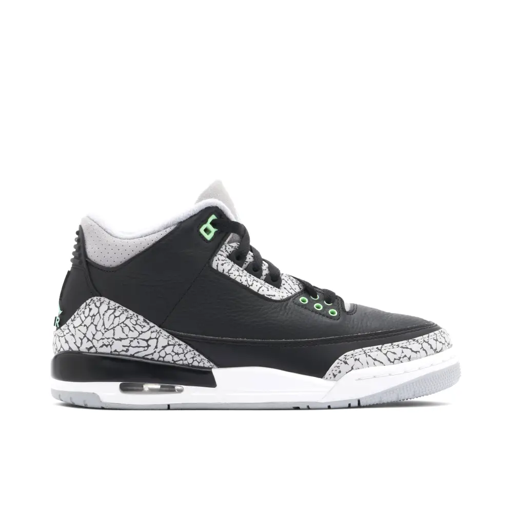 Air Jordan 3 Retro Green Glow GS 