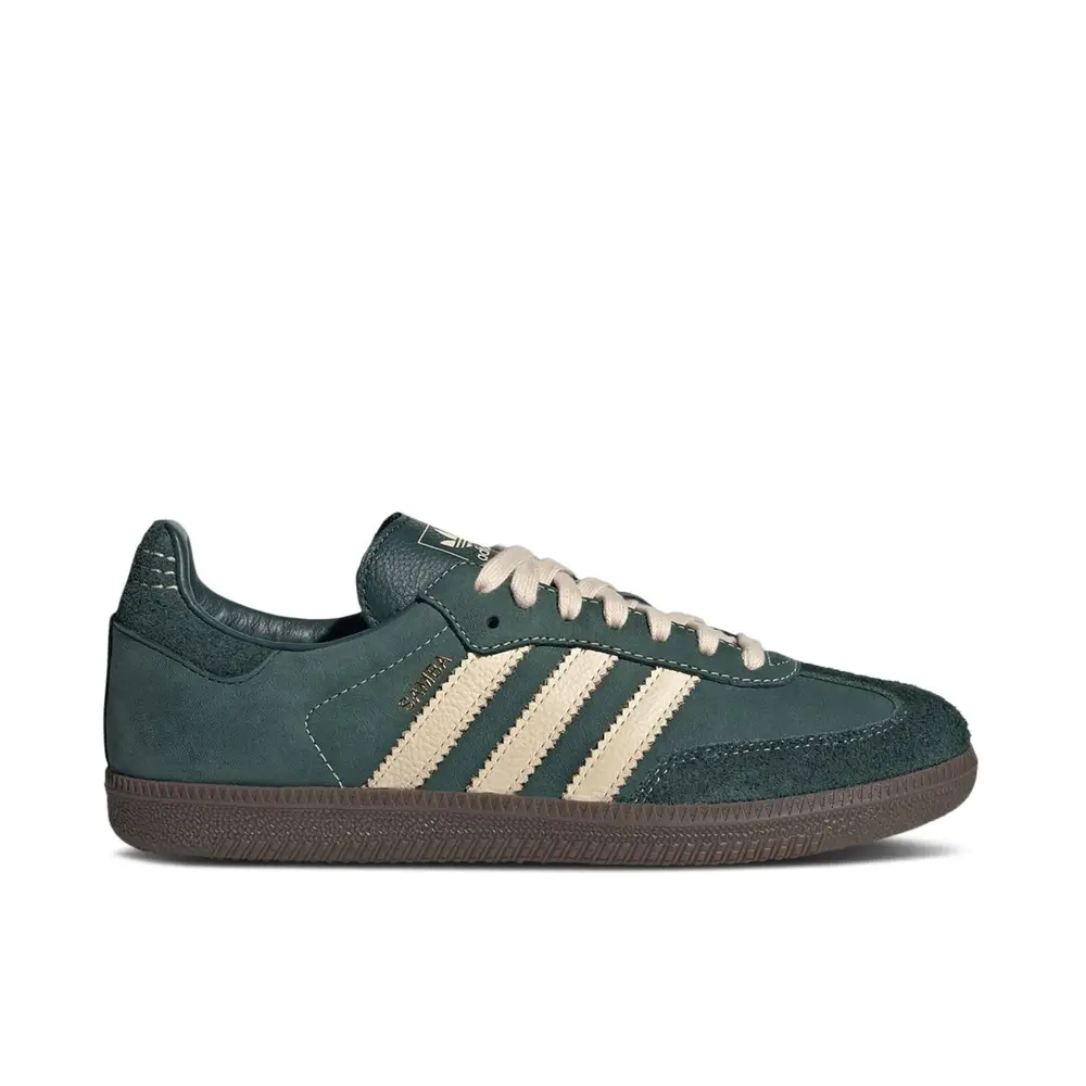 Adidas Samba OG Mineral Green Crystal Sand Womens 
