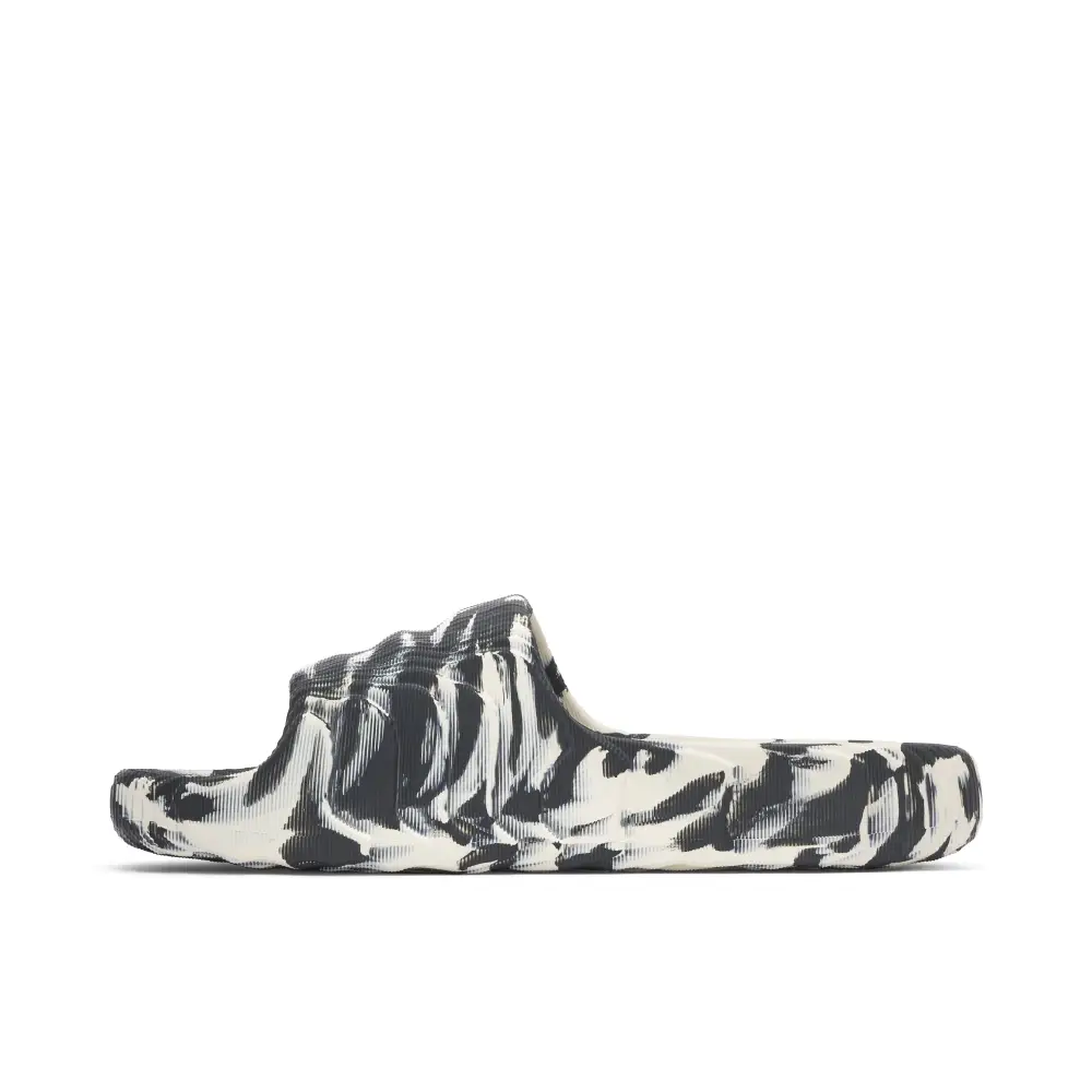 adidas Adilette 22 Slides Carbon Aluminium 
