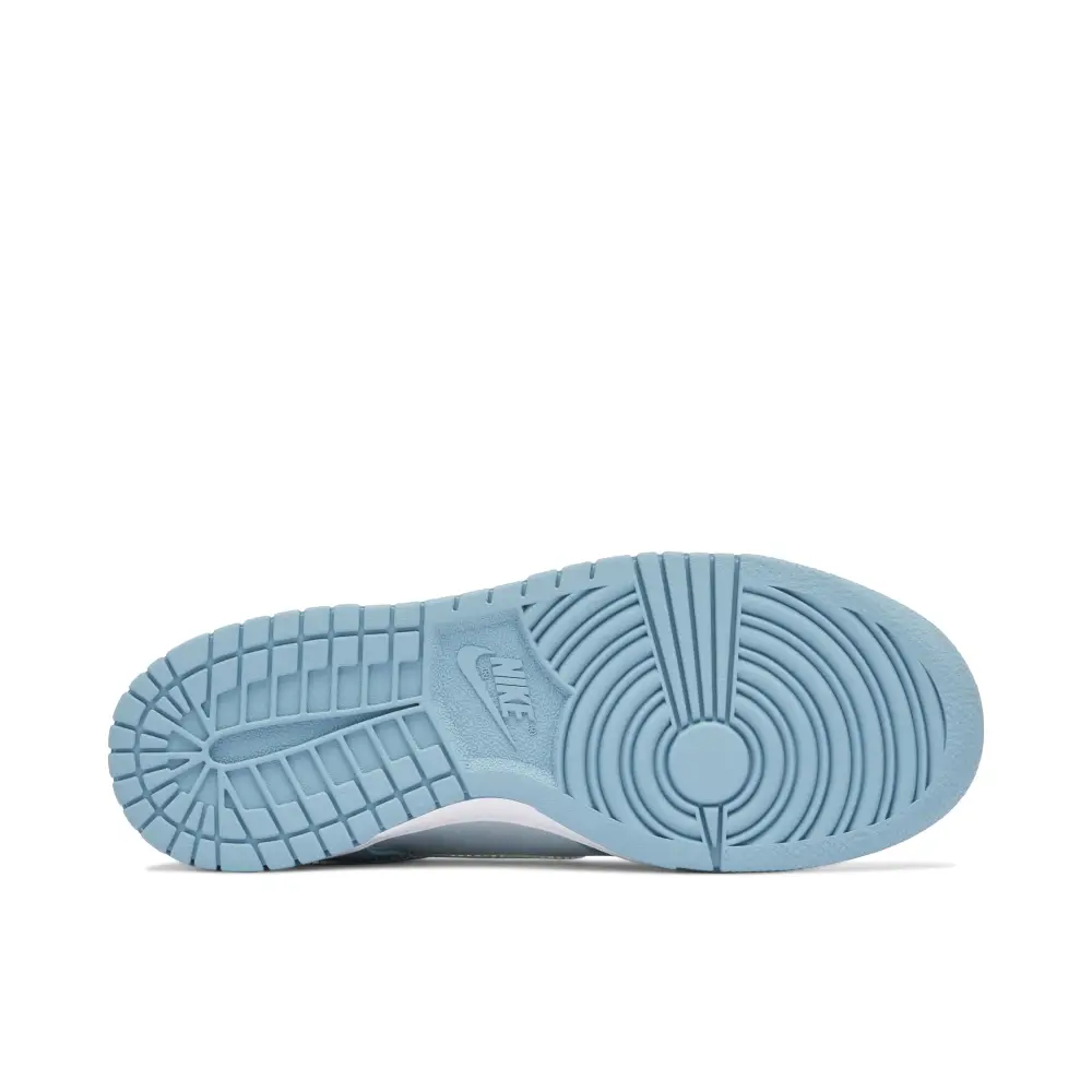 Nike Dunk Low Clear Swoosh Blue GS 