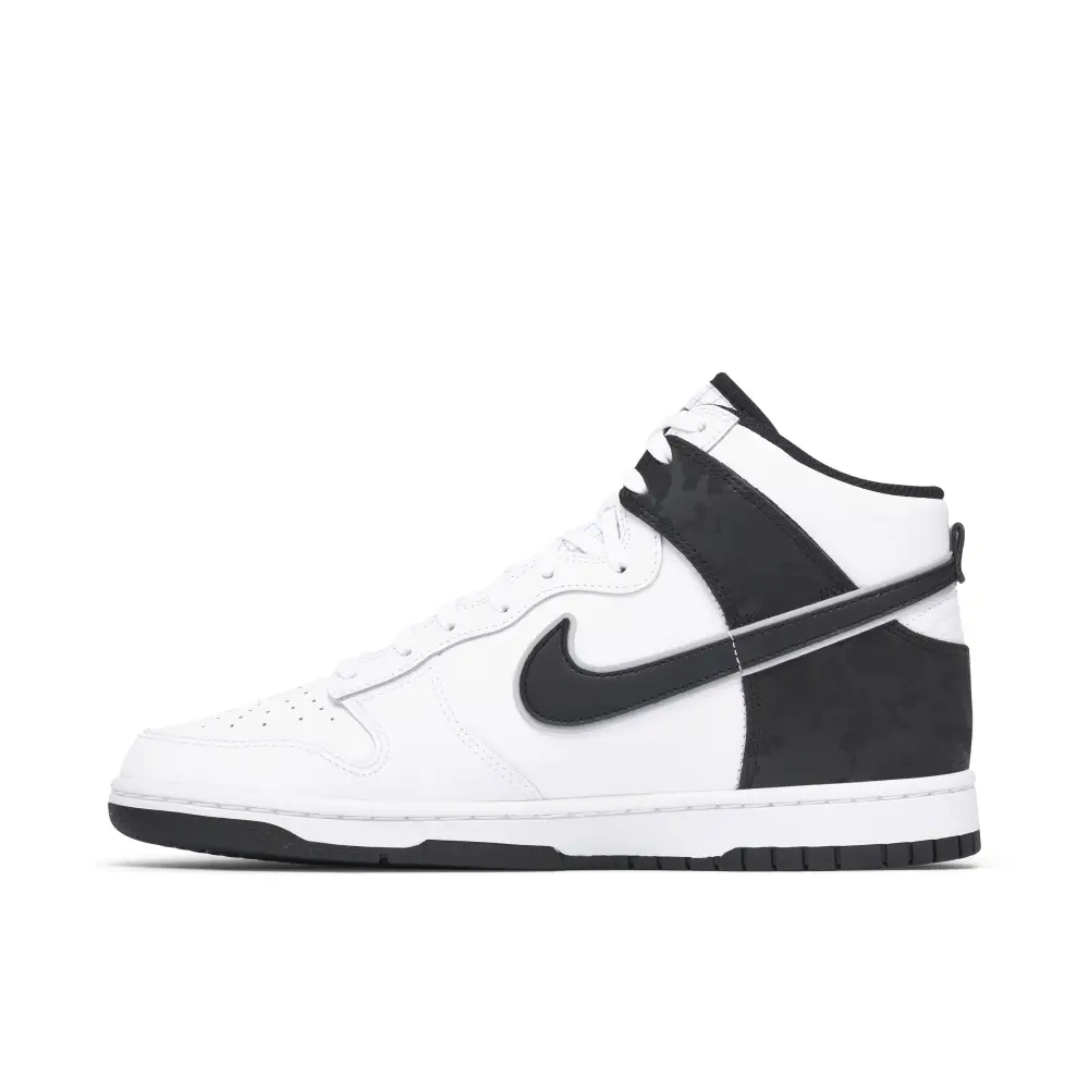 Nike Dunk High Grid White Black 