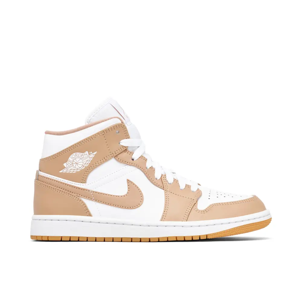 Air Jordan 1 Mid Tan Gum