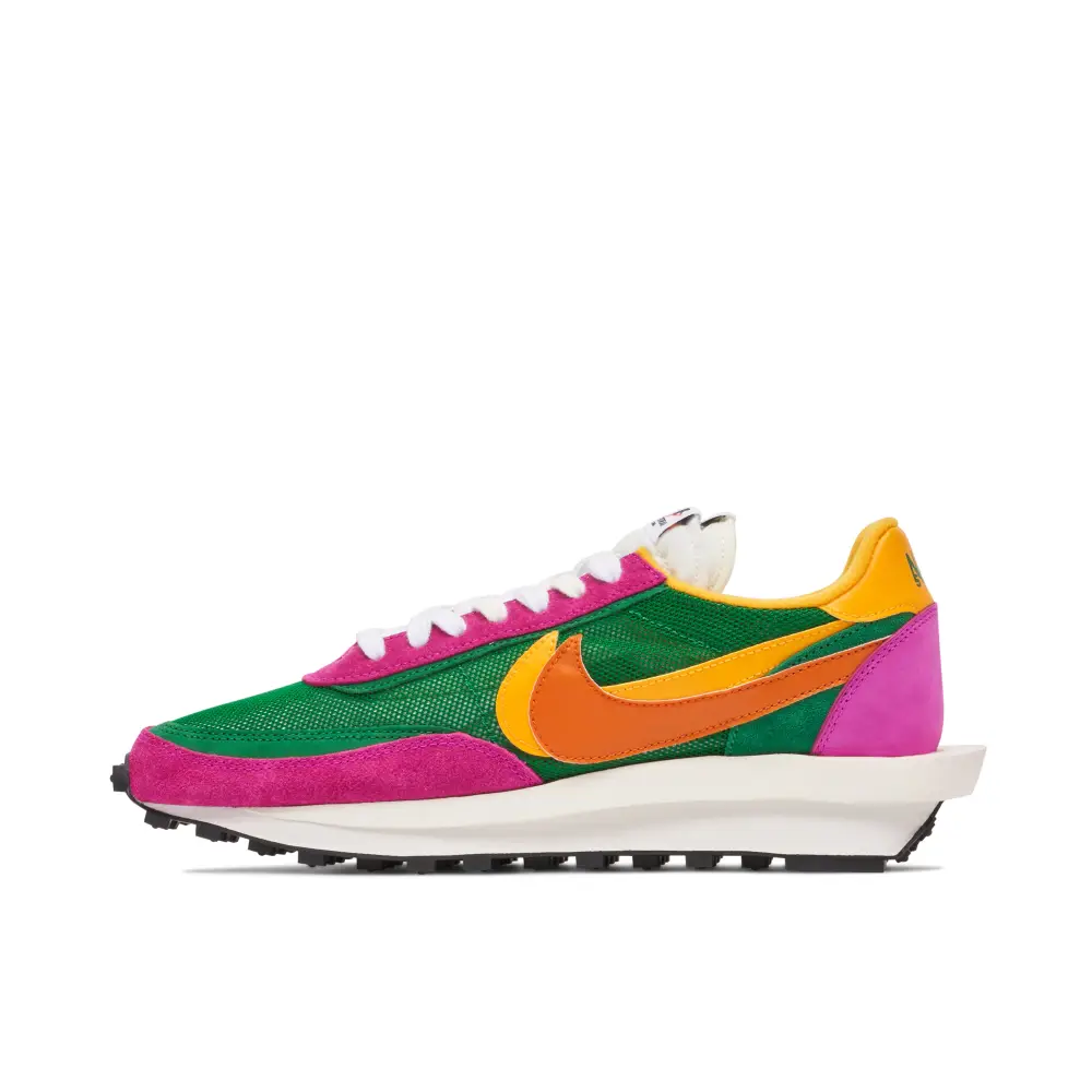 Nike LDWaffle x Sacai Green Pink BA81346