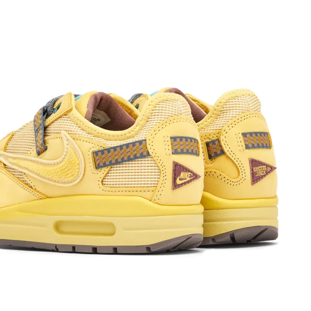 Nike Air Max 1 x Travis Scott Cactus Jack Saturn Gold 