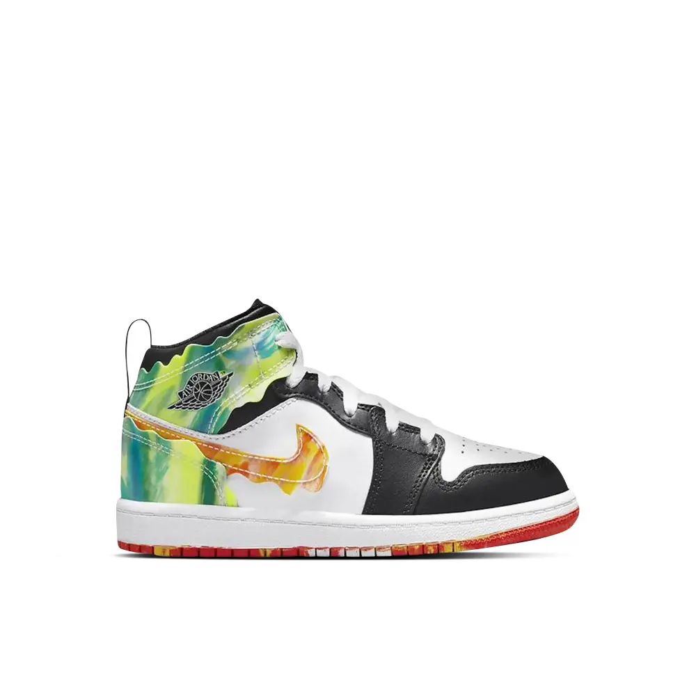 Air Jordan 1 Mid Slim Vortex Black PS