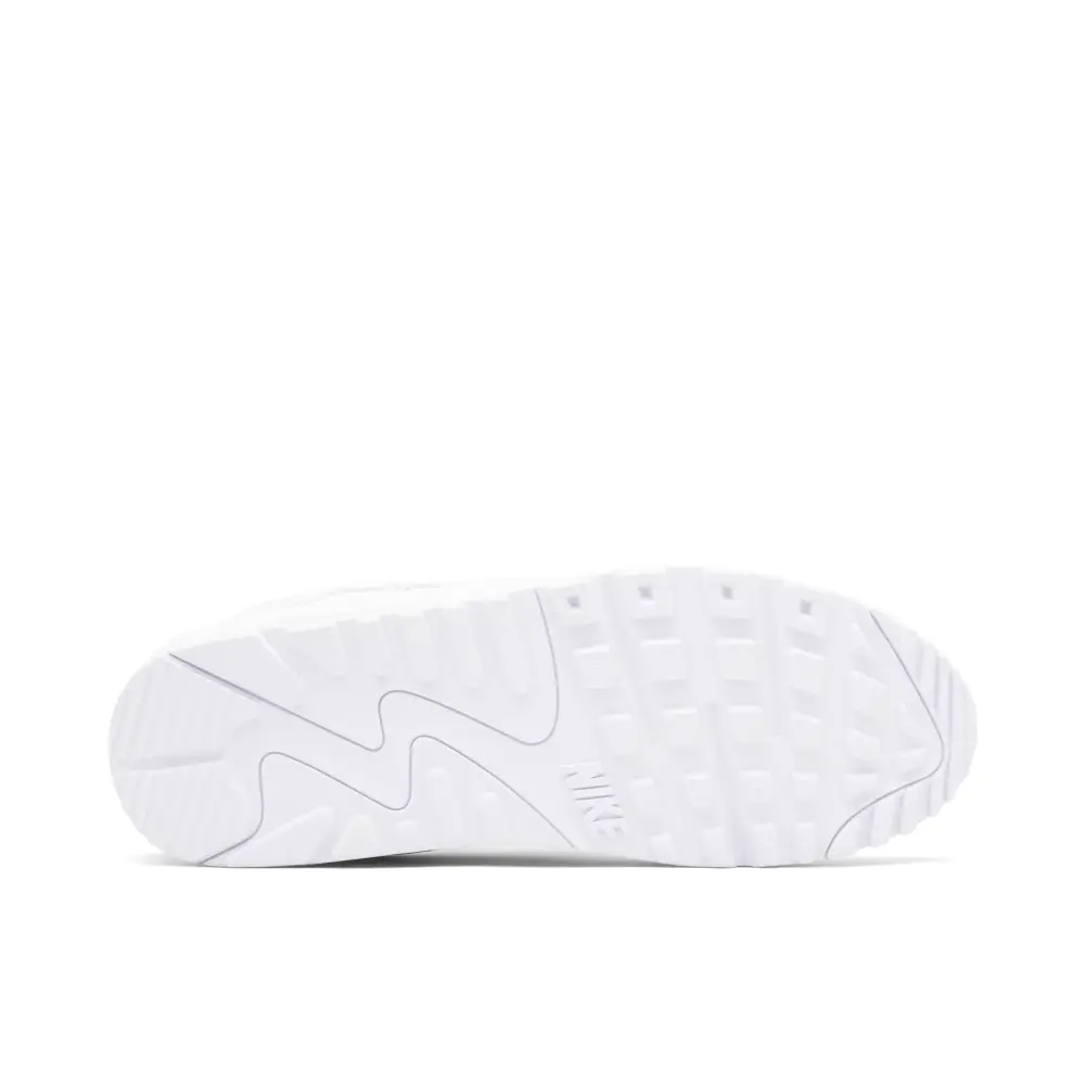 Nike Air Max 90 Triple White Leather 2020