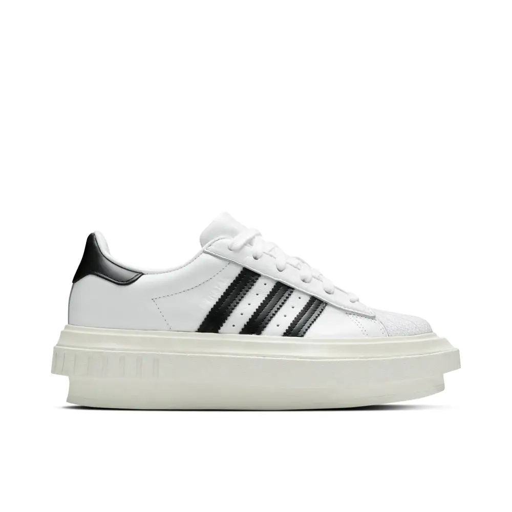 adidas Superstar Platform x Beyonce Ivy Park White Black Womens 