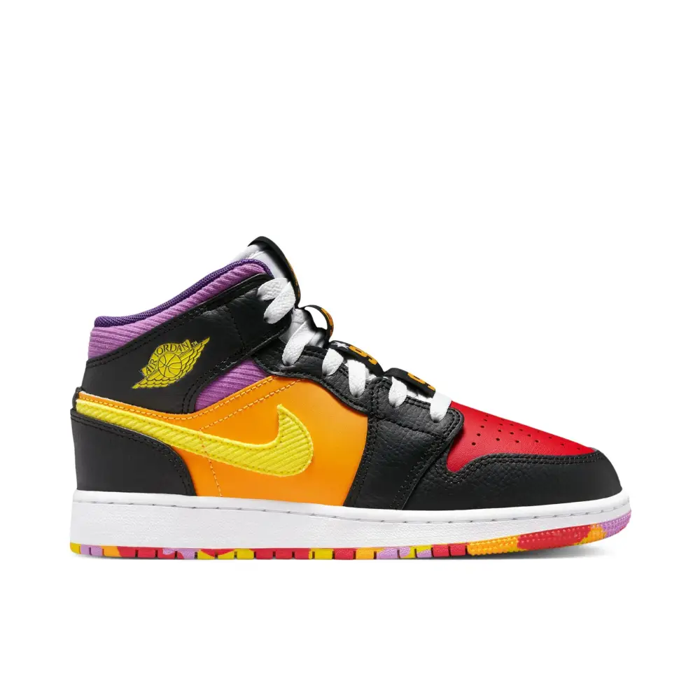 Air Jordan 1 Mid SS Six Championships GS 