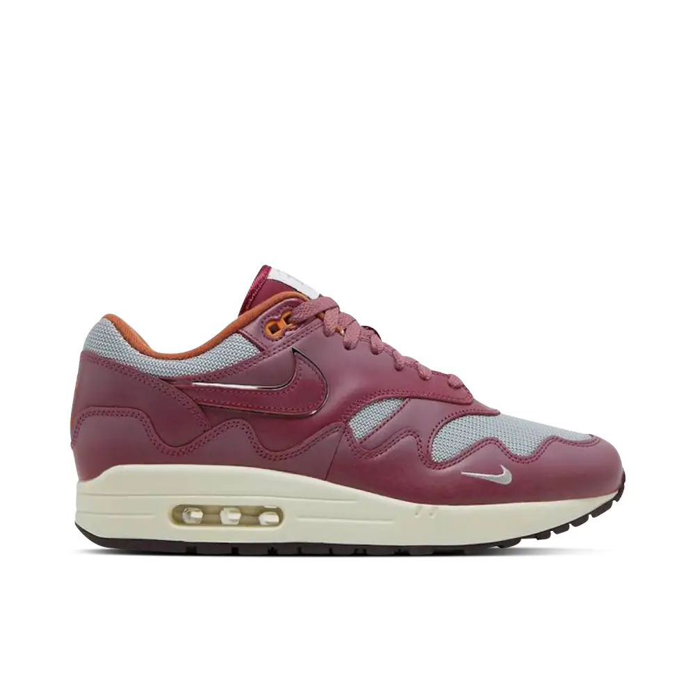 Nike Air Max 1 x Patta Waves Rush Maroon (without Bracelet) 