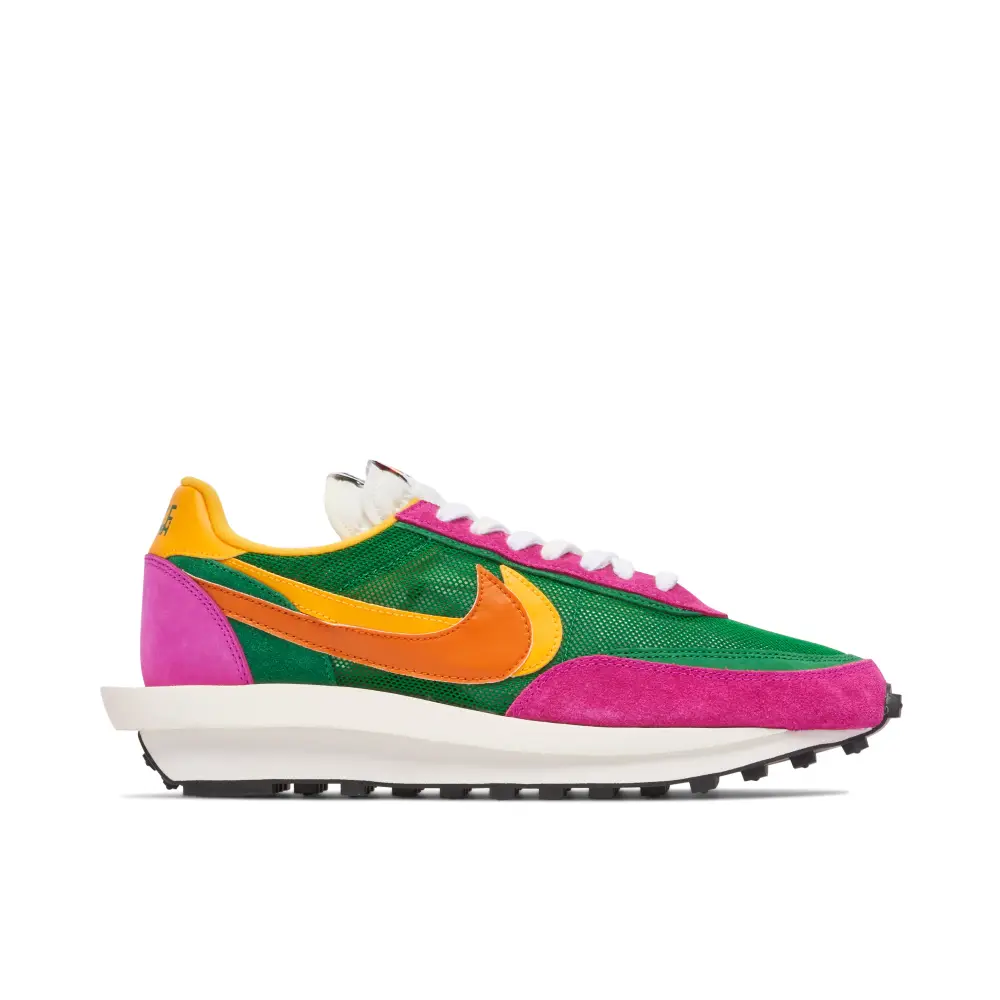Nike LDWaffle x Sacai Green Pink BA81346