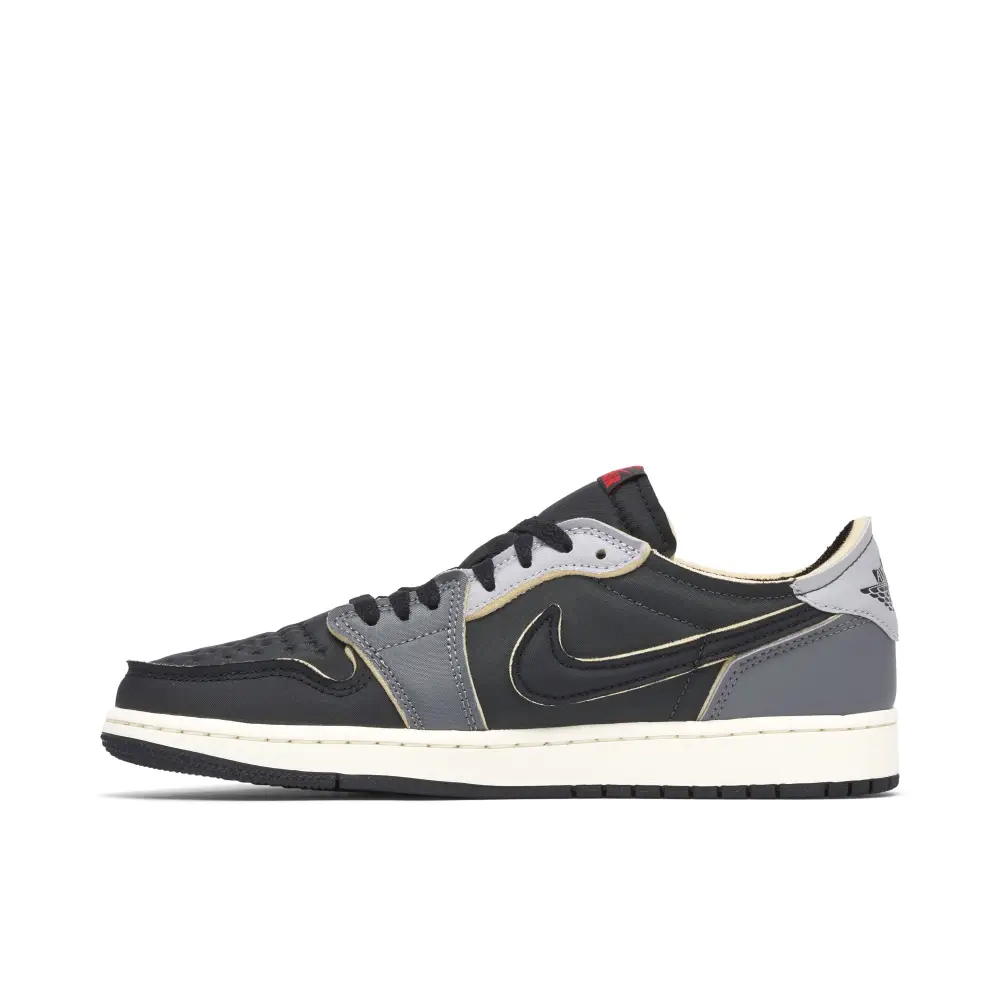 Air Jordan 1 Retro Low Ex Black Smoke Grey 
