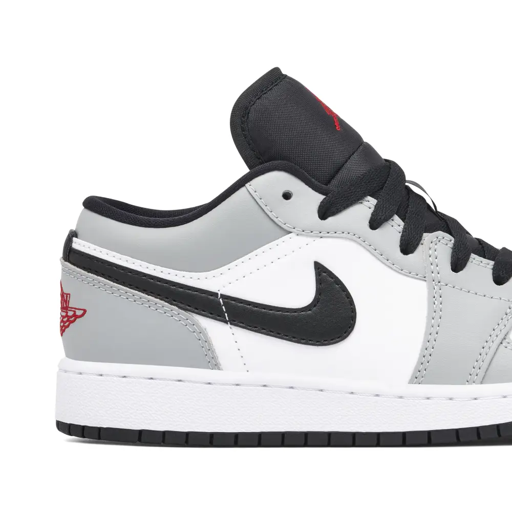 Air Jordan 1 Low GS Light Smoke Grey 