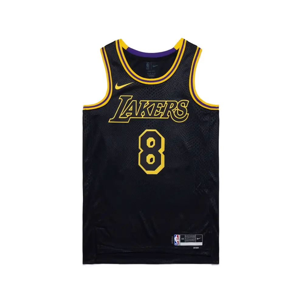 Nike Kobe Mamba Mentality Los Angeles Lakers City Edition Swingman Jersey (FW23) Black