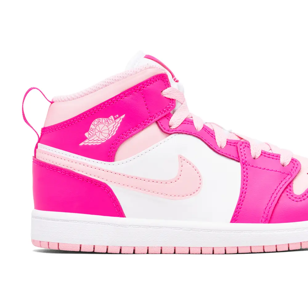 Air Jordan 1 Mid Fierce Pink PS 