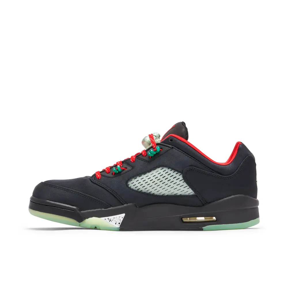 CLOT x Air Jordan 5 Low Black 