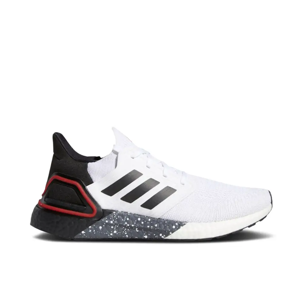 Adidas Ultra Boost 20 White Scarlet 