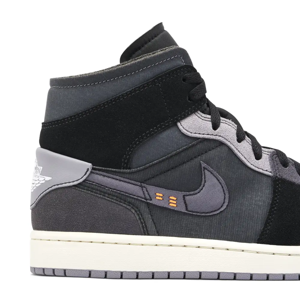 Air Jordan 1 Mid Inside Out Black 