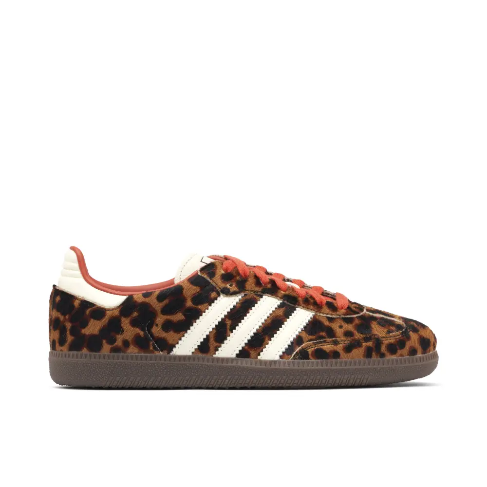 Adidas Samba OG Preloved Red Leopard Womens B2C8C4529