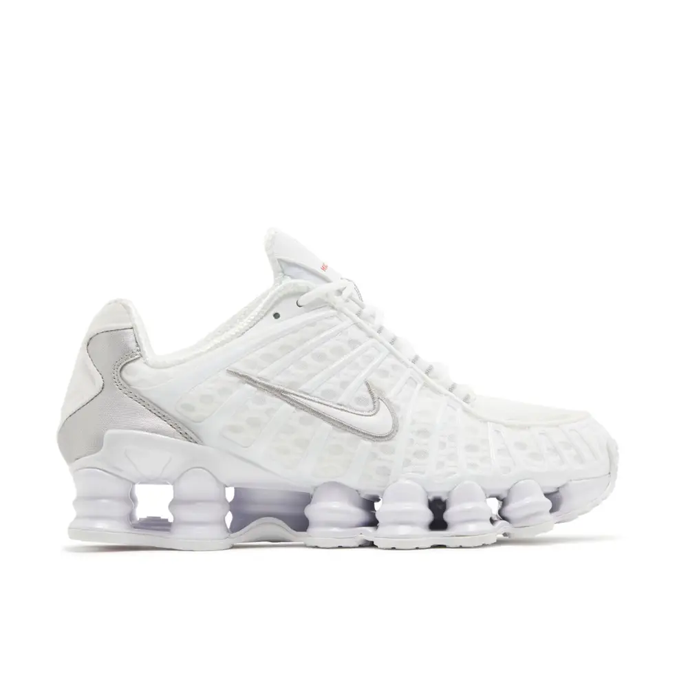 Nike Shox TL White Silver Womens 2023 980204