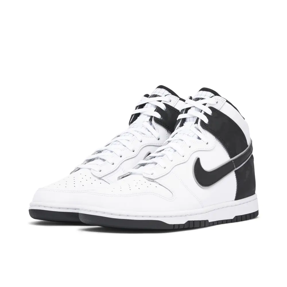 Nike Dunk High Grid White Black 