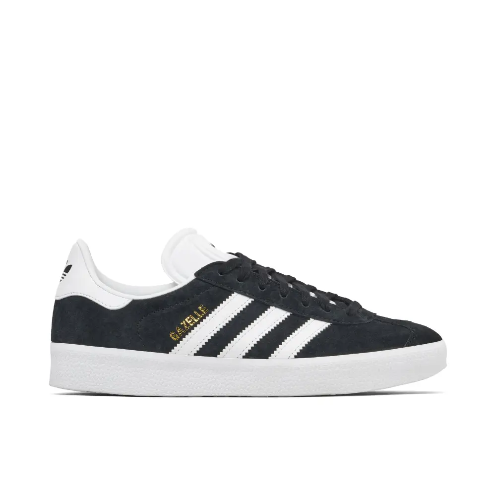 adidas Gazelle Core Black White Gold 7BF729