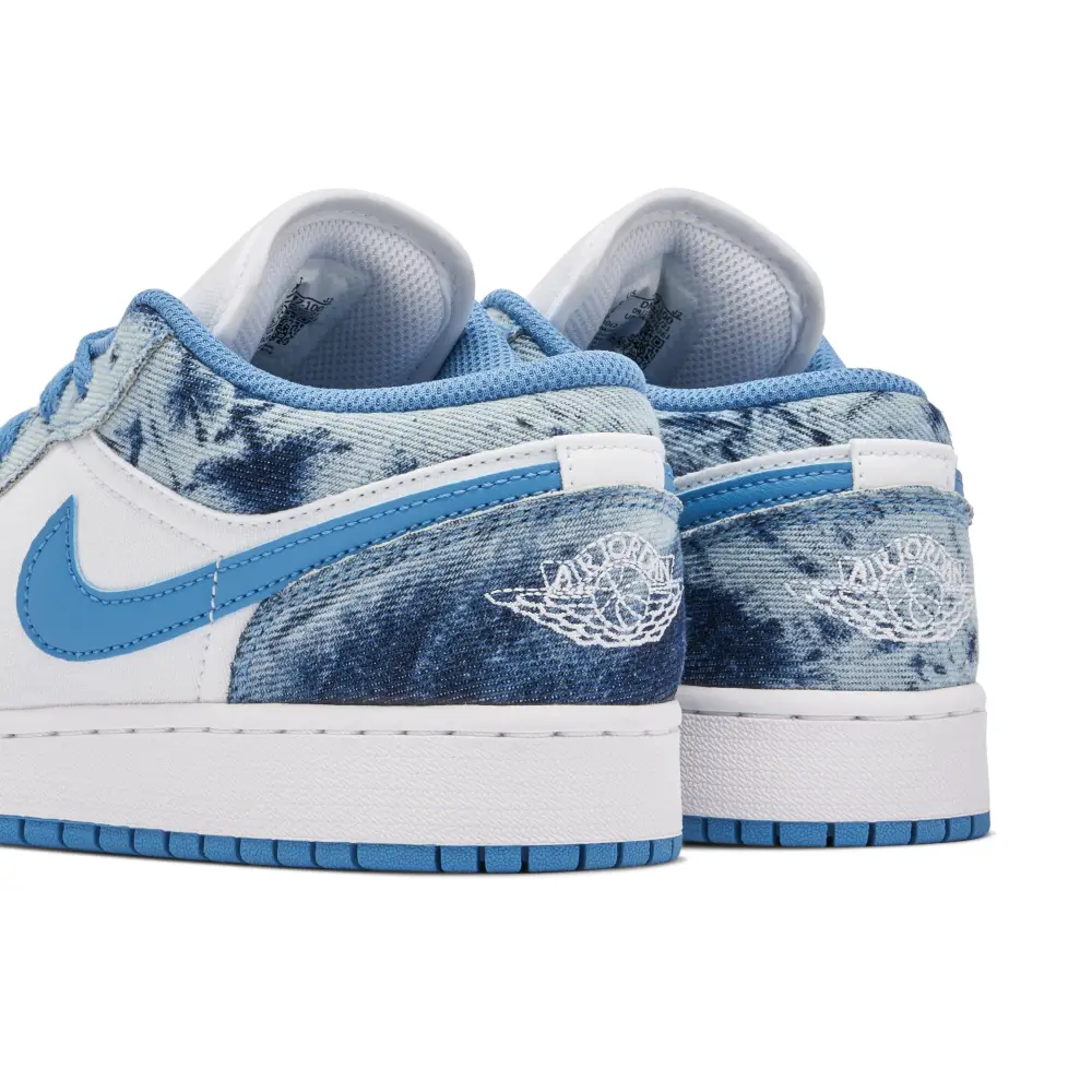 Air Jordan 1 Low Washed Denim GS 