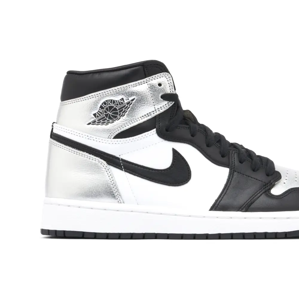 Air Jordan 1 Retro High Silver Toe Womens 