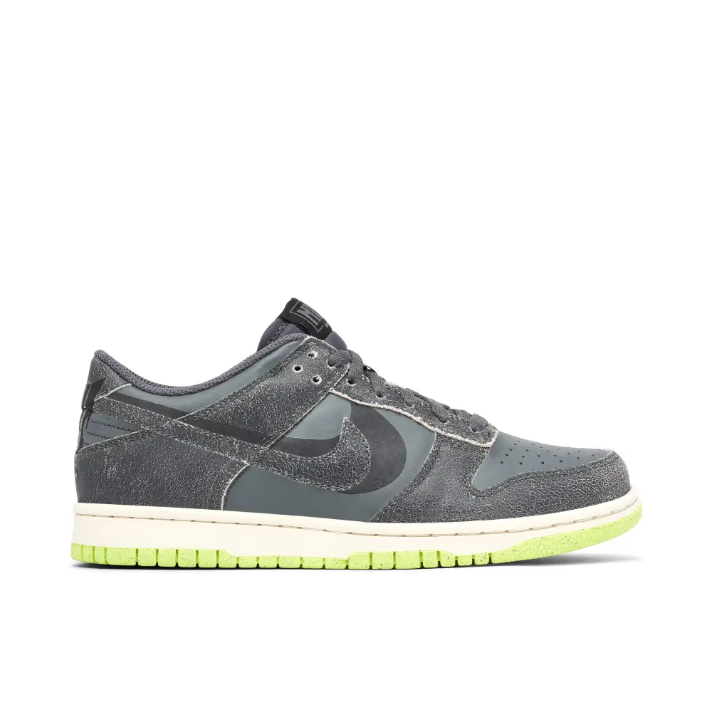 Nike Dunk Low SE Iron Grey Scream Green GS 