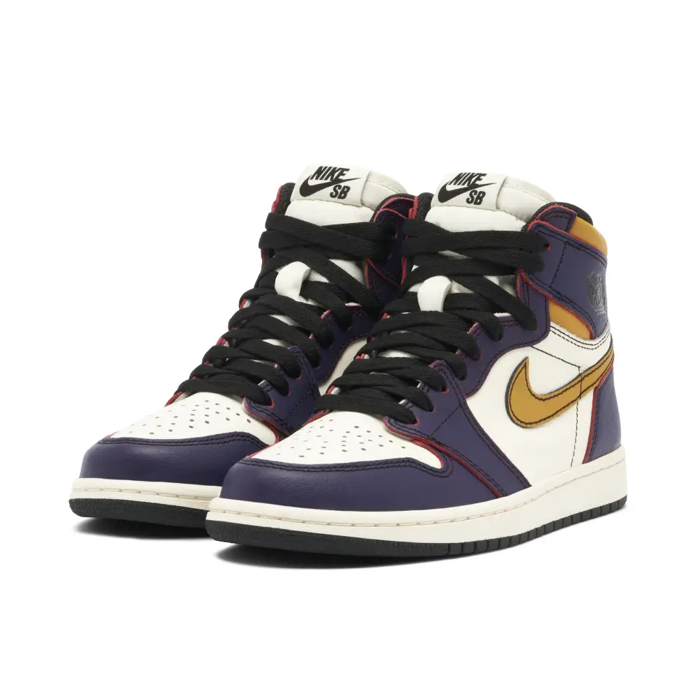 Air Jordan 1 Retro High SB Lakers vs. Bulls 