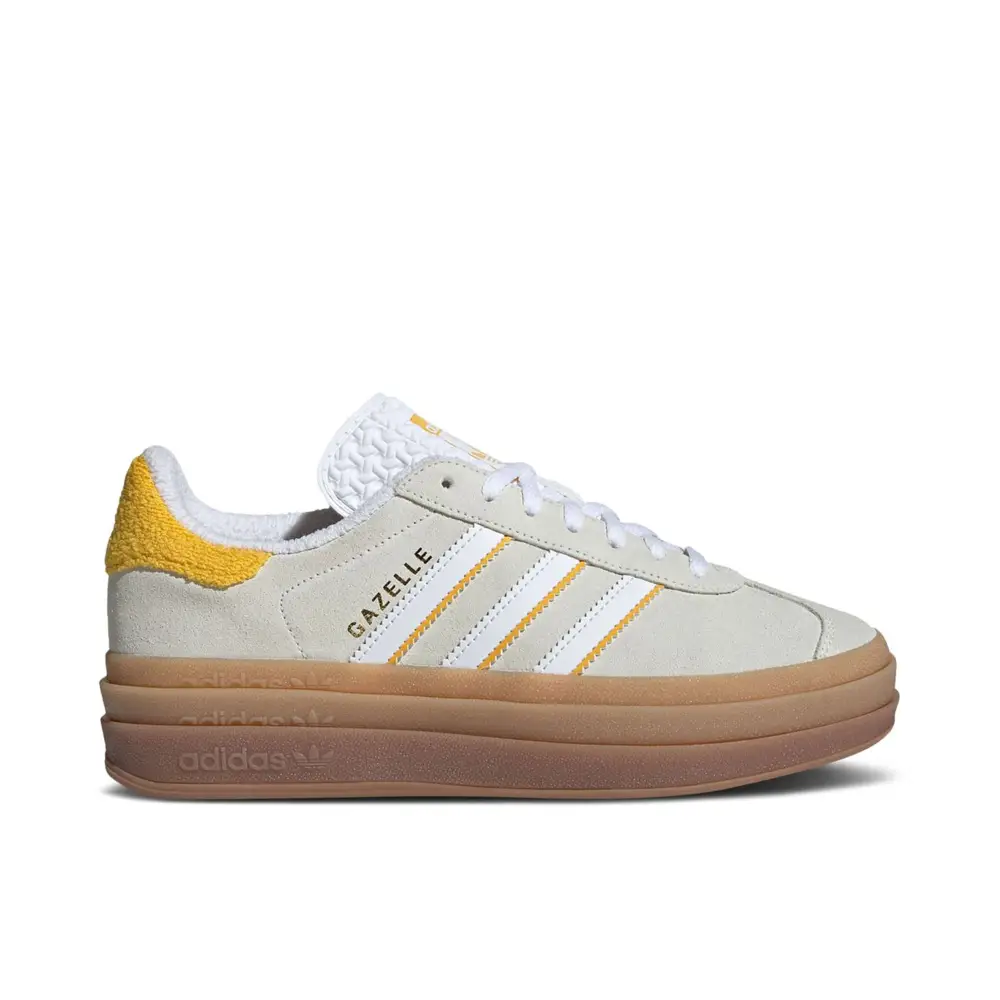 Adidas Gazelle Bold Ivory Bold Gold Womens 1D23250